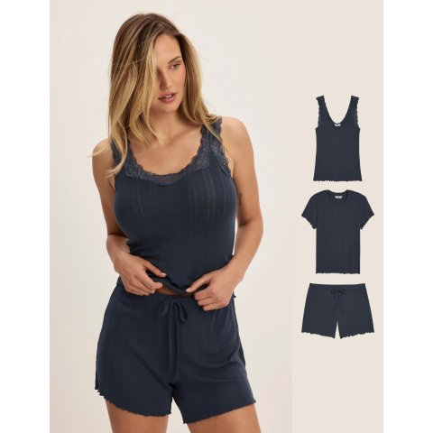 Pointelle 睡衣礼盒套装