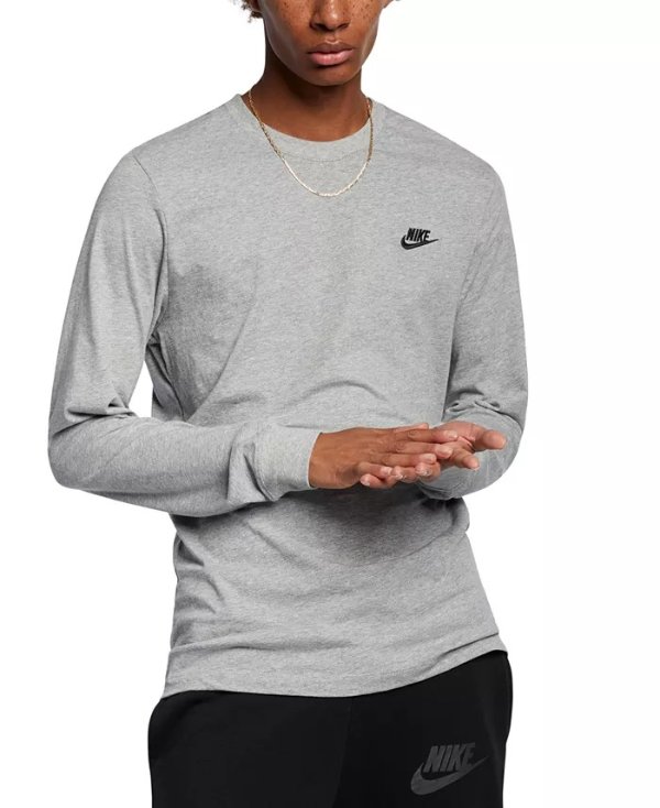 Men's Long Sleeve Sportswear Club T-Shirt