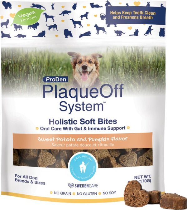 ProDen Plaqueoff Adult Dental Dog Treats 6oz