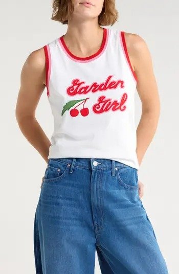 The Court Crusher Cotton Graphic Tank