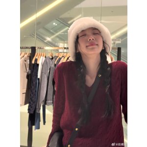 Polo Ralph Lauren 羊毛羊绒V领针织衫 田曦薇同款