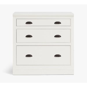 Pottery Barn Aubrey 模块化办公文件柜 荷兰白