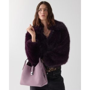 Kate Spade Deco 麂皮单肩托特包