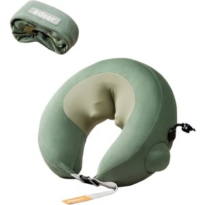 Zdeer 3D振动充气颈部按摩器 