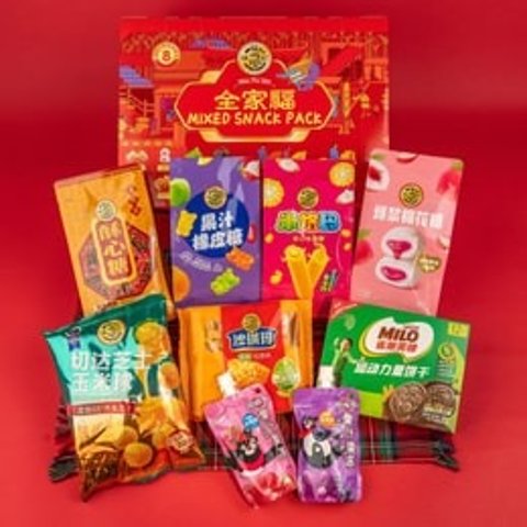  全家福 零食礼盒 922g
