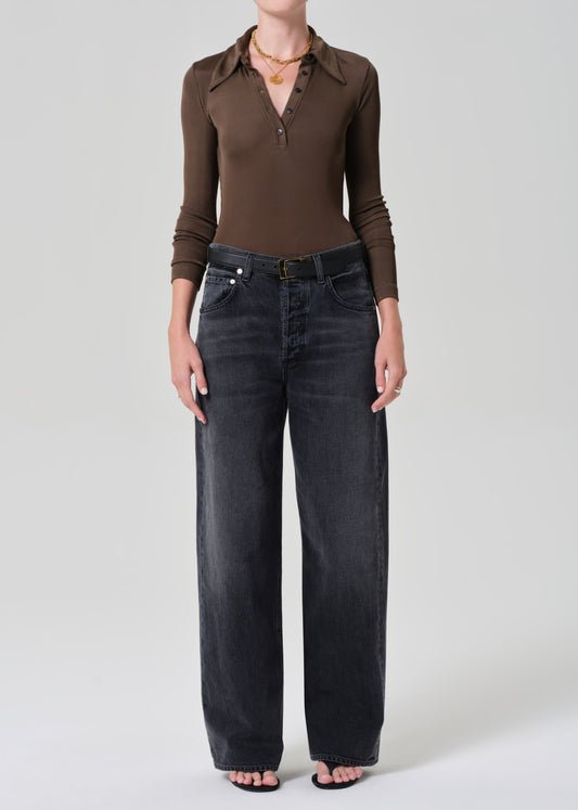Ayla Baggy Vintage Black Jeans