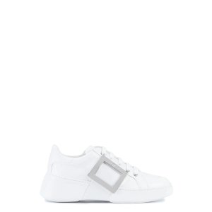 Roger Vivier Viv  Skate 金属扣运动鞋