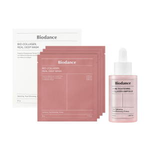 BIODANCE 粉色胶原蛋白凝胶面膜4片+安瓶精华 50ml