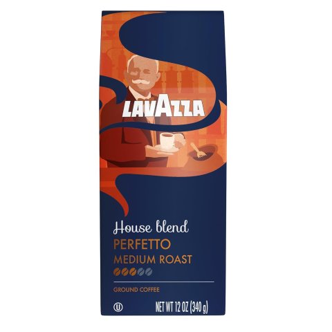 Lavazza Perfetto 中度烘焙咖啡粉 12盎司