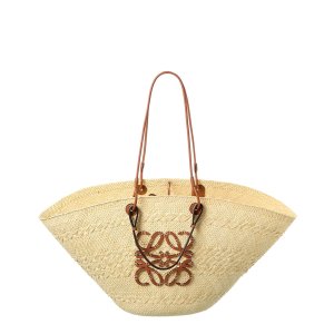 Loewe Anagram 大号棕榈皮革托特包