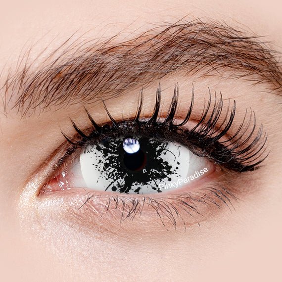 PinkyParadise Princess Pinky Ink Splash Mini Sclera Lenses Yearly