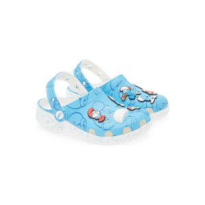Crocs x The Smurfs 儿童经典洞洞鞋