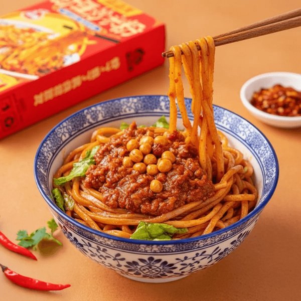 Zhazahui Xinjiang Stir-Fried Rice Noodles Medium Spicy 216g