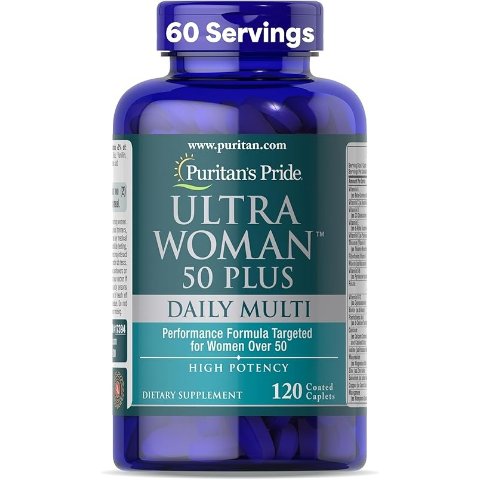 Puritan s Pride Ultra Woman 50 Plus 多种维生素 120粒
