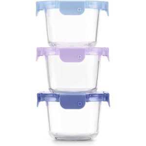 ello Color Lock 玻璃餐盒 2杯量 3件