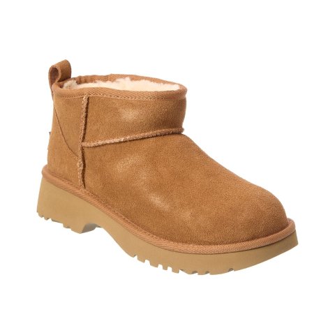 Classic Ultra Mini 儿童麂皮靴