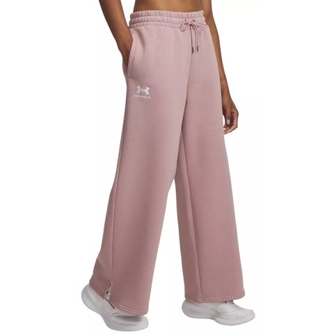 女士宽腿抓绒裤