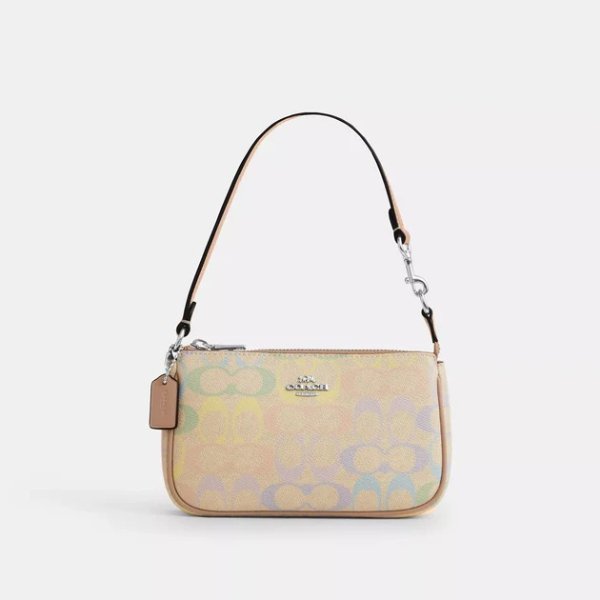 nolita 19 Rainbow Signature Canvas Bag