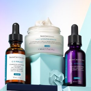 低至$42.99+新用户8.5折SkinCeuticals 修丽可护肤热卖