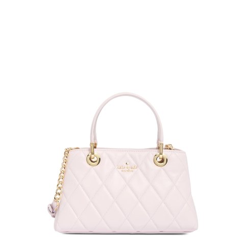 Carey 皮革斜挎包 菱格纹