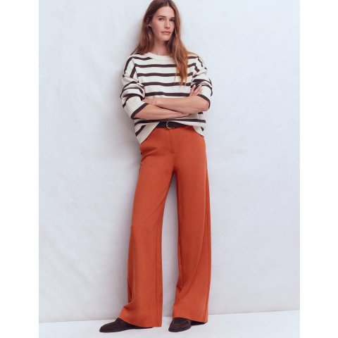 Belgravia Ponte Pants Burnt Orange