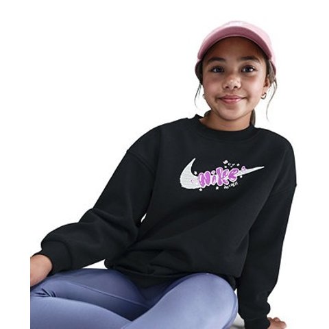 Nike Club Fleece Girls Oversized Sweatshirt