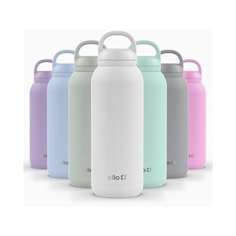  Cooper 不锈钢水瓶 40oz 白色