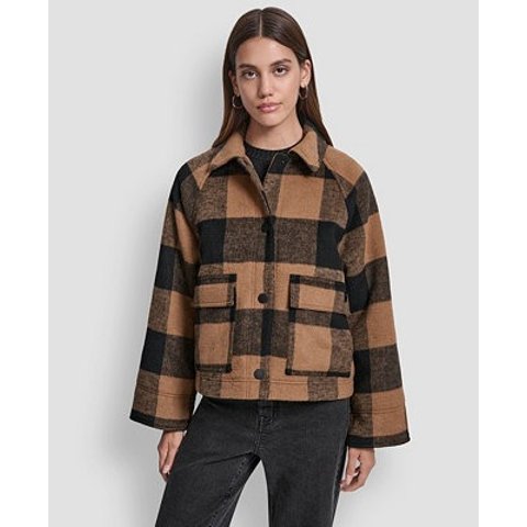 DKNY Women s Raglan Sleeve Jacket