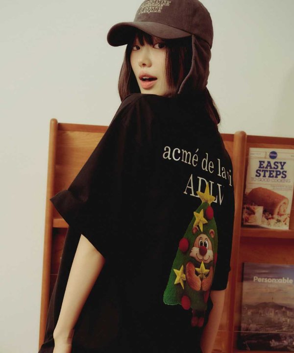 acmé de la vie AC BEAR TREE Short Sleeve T-Shirt 3 Colors