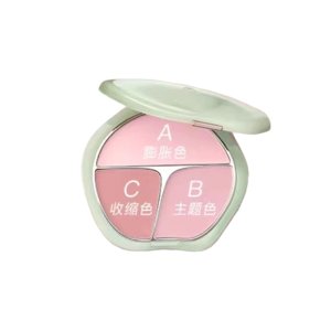 彩棠 三色胭脂盘 #02桃羞 13g