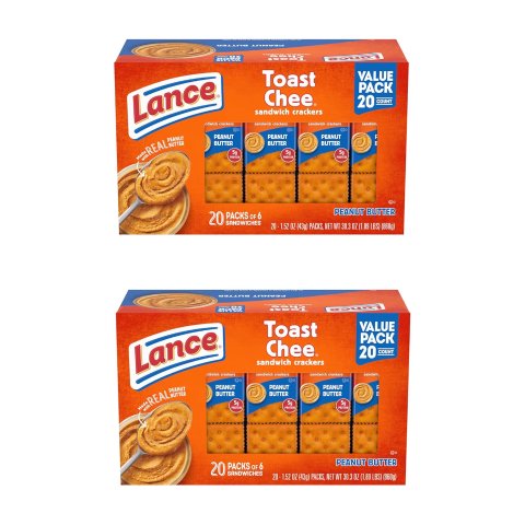 Lance 花生酱夹心饼干 40包