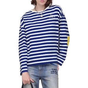 Marc Jacobs Daisy 条纹棉质宽松T恤