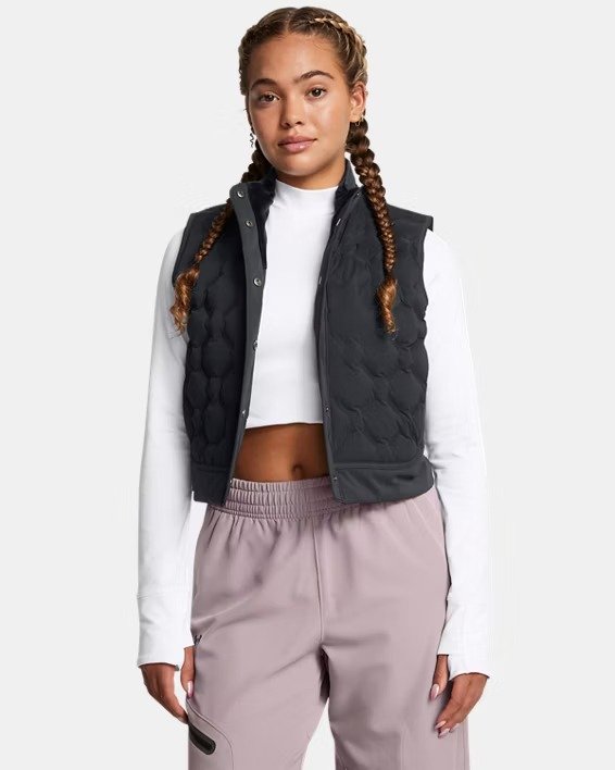 UA 女士保暖马甲