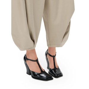 Loewe T-Bar Wave 刷面小牛皮项链