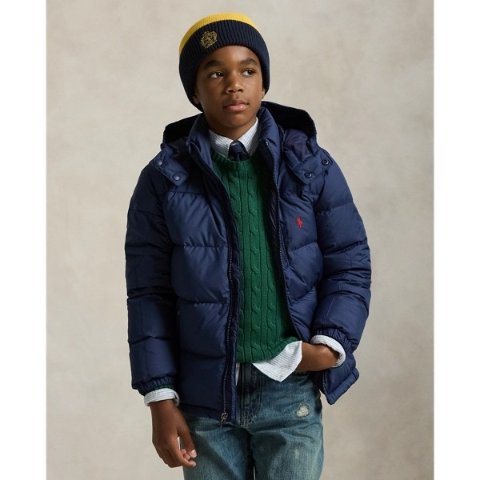Ralph LaurenThe Gorham Down Hooded Jacket Recycled Polyester