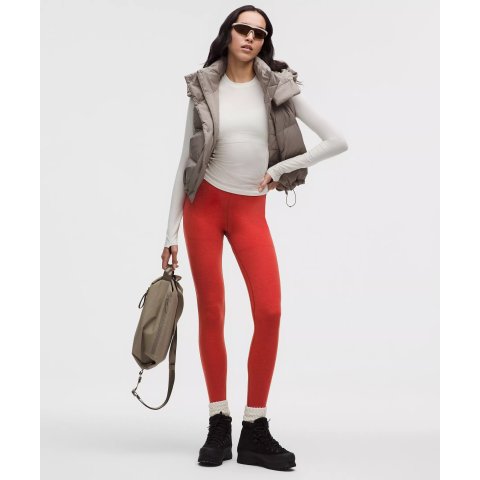 羊毛混纺紧身裤 28英寸