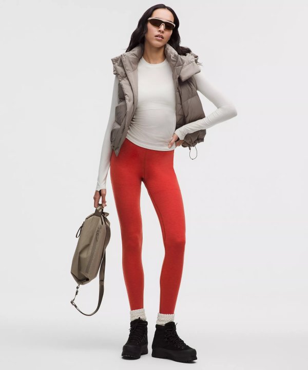 羊毛混纺紧身裤 28英寸