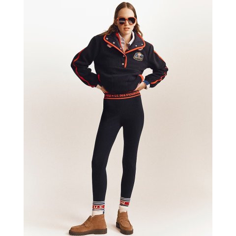  滑雪毛衣打底裤