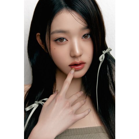 Hapa Kristin Bittersweet 1Day Olive Brown Contact Lenses