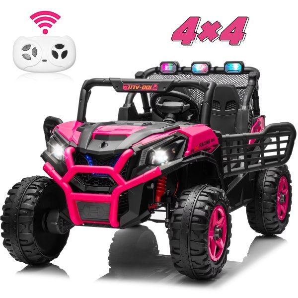 XL 24V Kids 2-Seater Ride On Car Long Battery Life