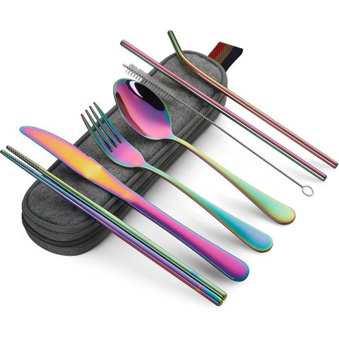 DEVICO 便携餐具套装 8件