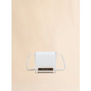 Marni 白色皮革 VHS 小号立方包