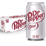 Diet Dr Pepper 无糖汽水 12罐装