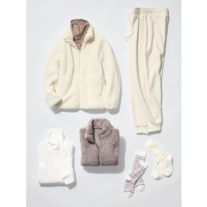 Uniqlo 绒毛拉链夹克