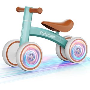 Robbin s Egg Blue 儿童平衡车 4灯轮