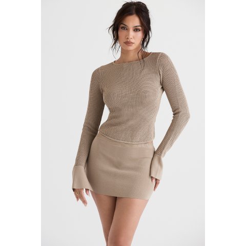 House of CB Savannah Knit Long Sleeve Top