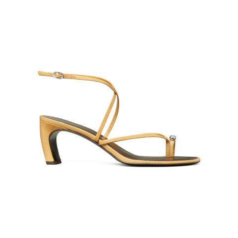 65MM 绑带皮革凉鞋