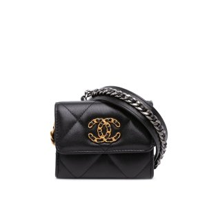 Chanel Lambskin 19 二手链条包