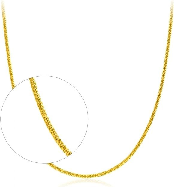 CHOW TAI FOOK Chopin Necklace 24K Gold