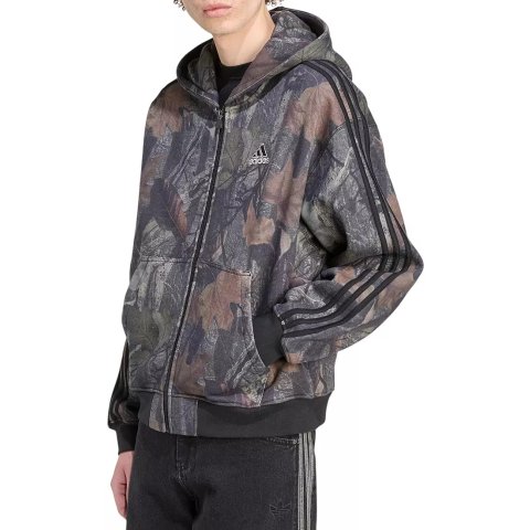 Camo 连帽拉链卫衣